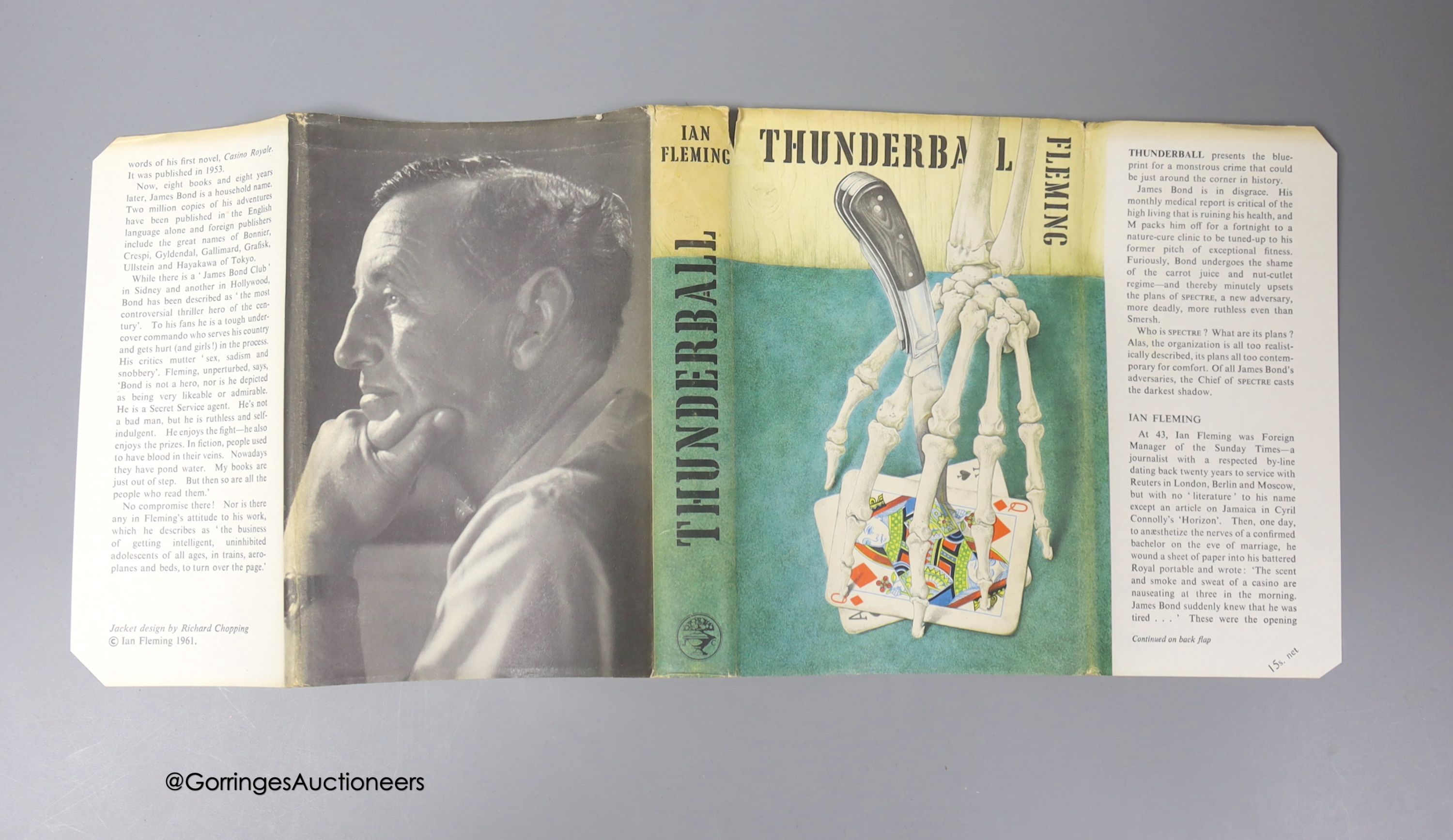 Fleming, Ian - Thunderball, 1st edition, 1961, with d/w